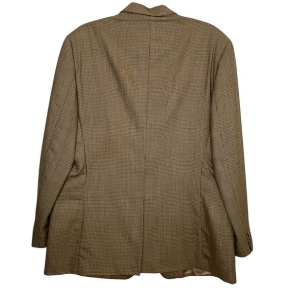 Lauren Ralph Lauren men's 46R plaid wool sport coat preppy casual blazer office - Picture 2 of 8